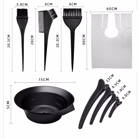 Baber Shop Hair Dyeing Tools Hair Dye Brush Tint Bowl